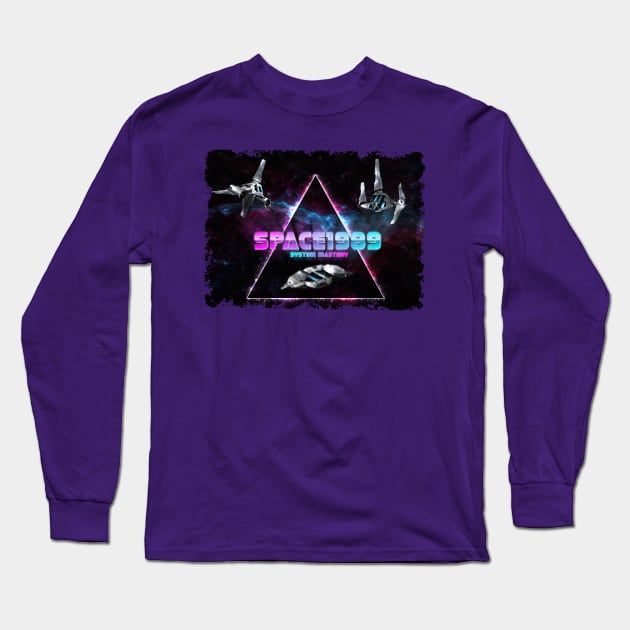 Space 1989 Long Sleeve T-Shirt by SystemMastery